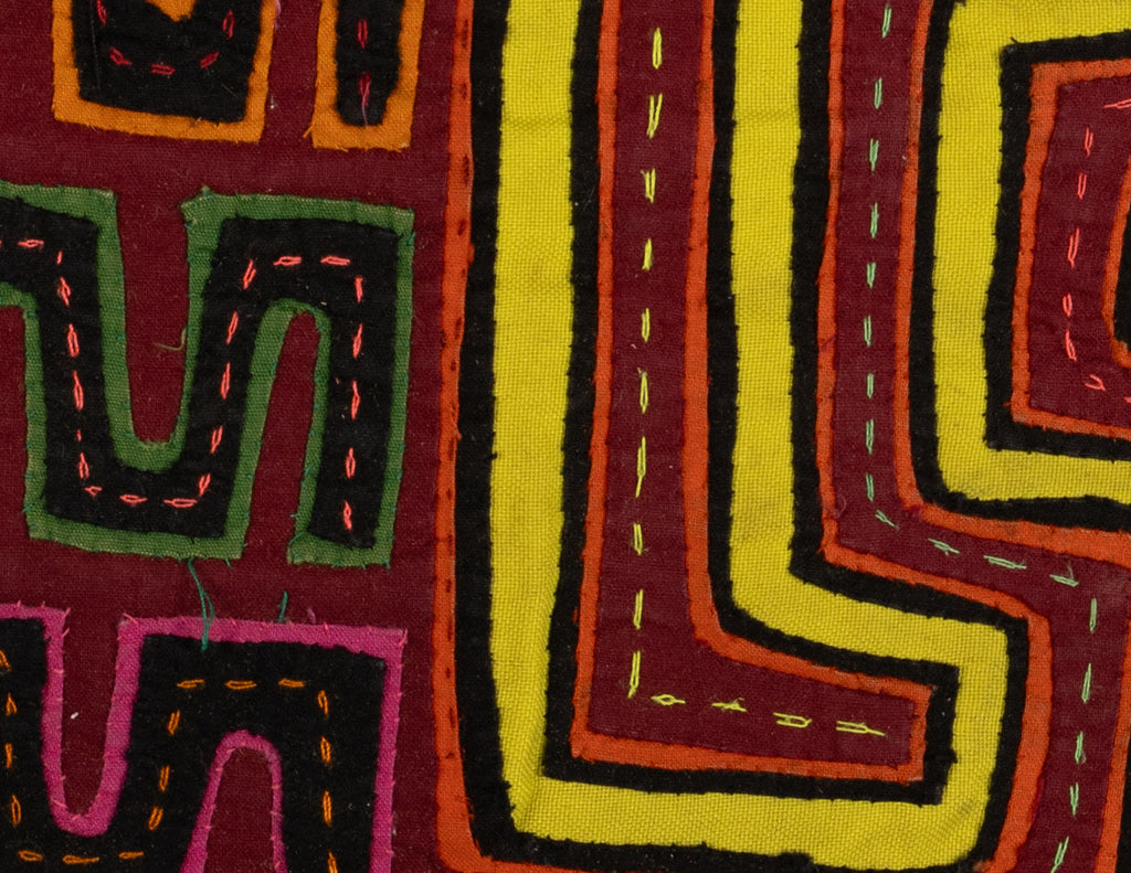 Red And Yellow Big Letter I Mola