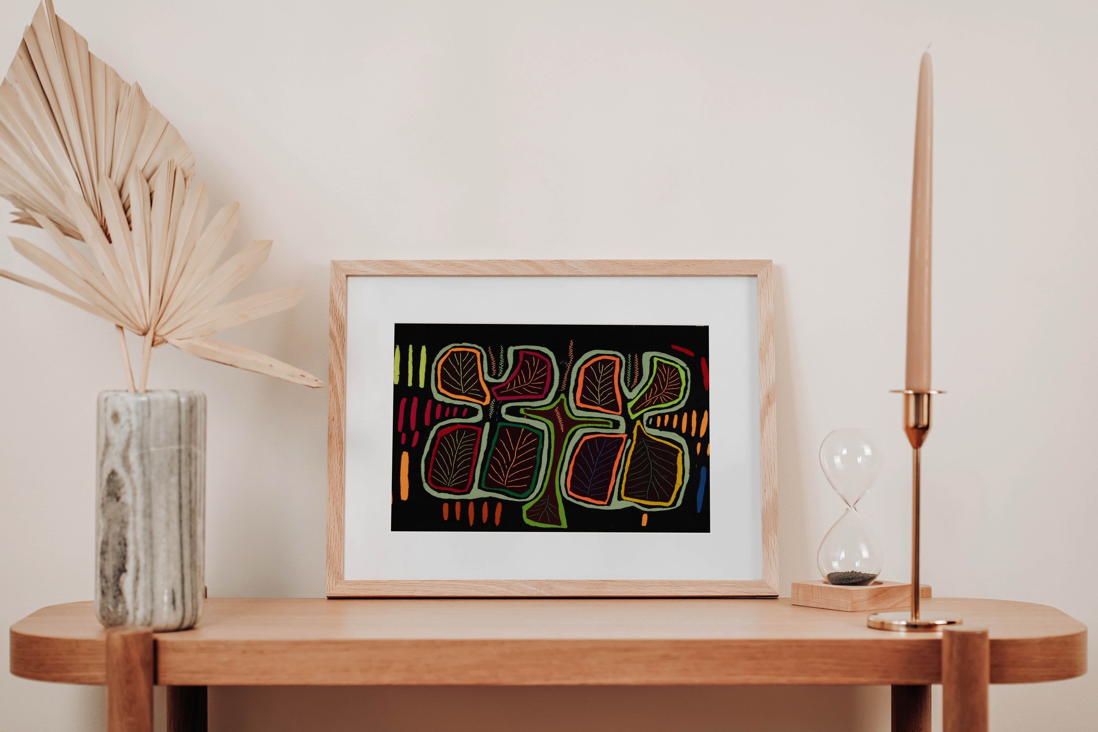 Neon Colors Classic Design Kuna Mola