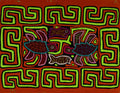 Chartreuse And Orange Turtle And Fish Mola