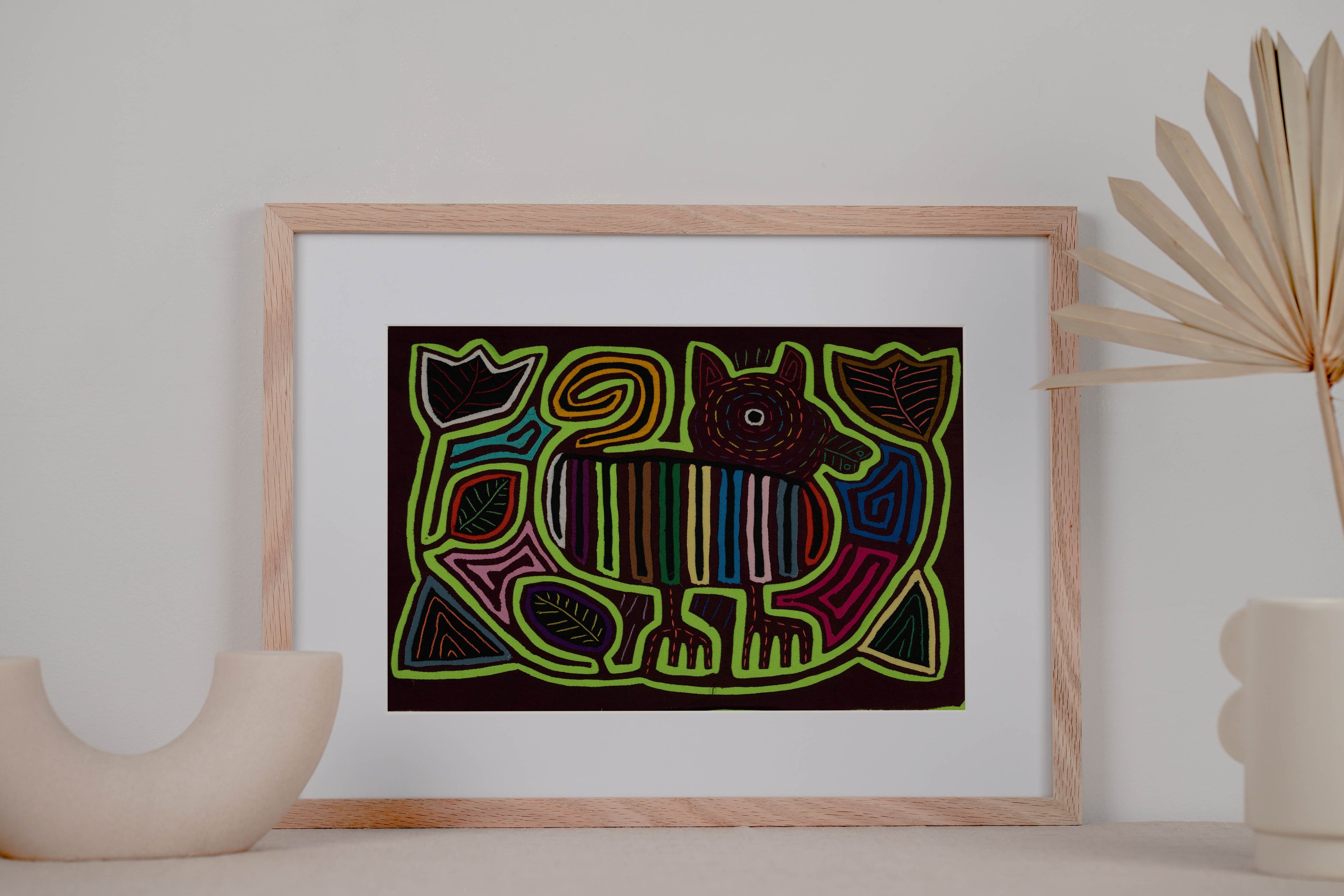 Burgundy And Chartreuse Gorgeous Puppy Dog Mola