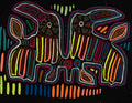 Rainbow Of Color Optical Illusion Owl Bird Mola