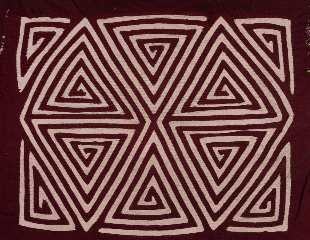 Burgundy And White Classic Design Mola