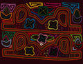 Rainbow Of Color Classic Design Kuna Mola