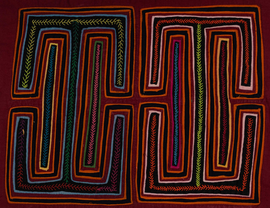 Machine Stitched Classic Design Kuna Mola