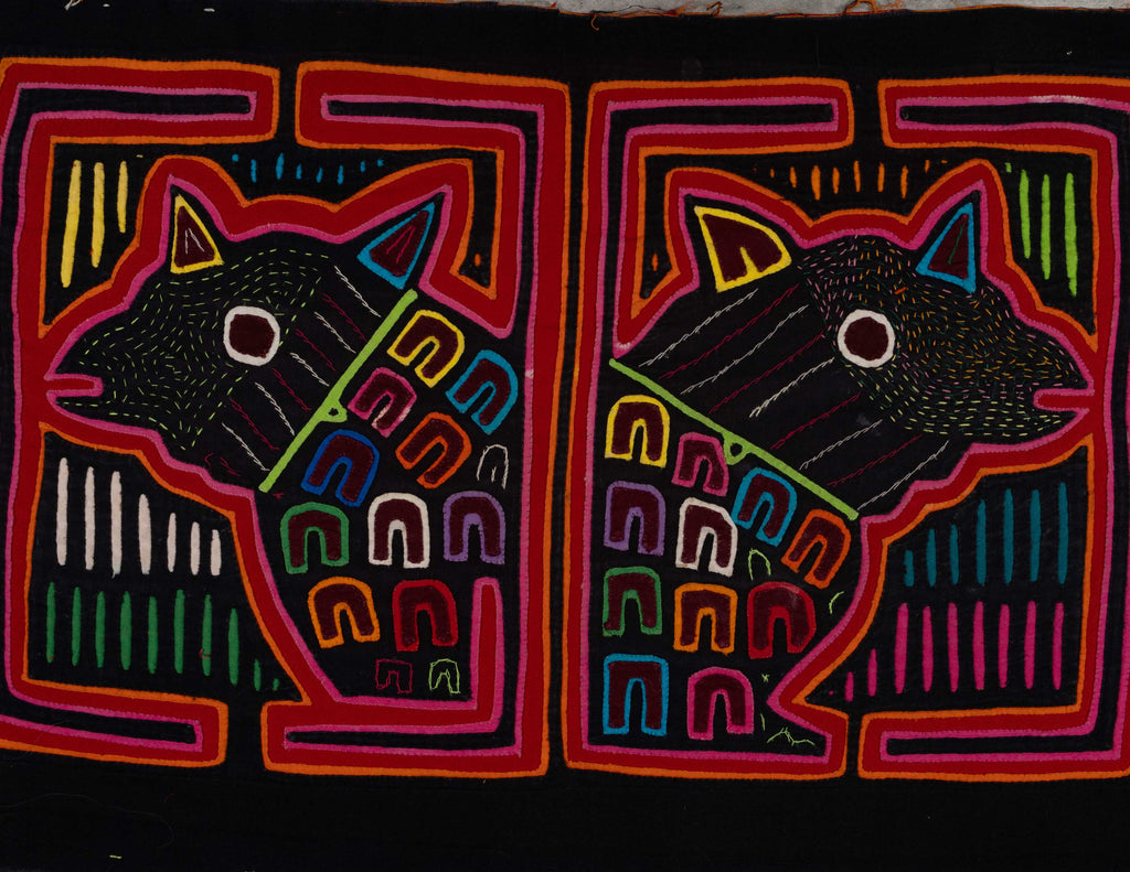 Black Orange And Red Puppy Dog Mola