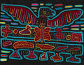 Black And Turquoise Thunderbird Mola