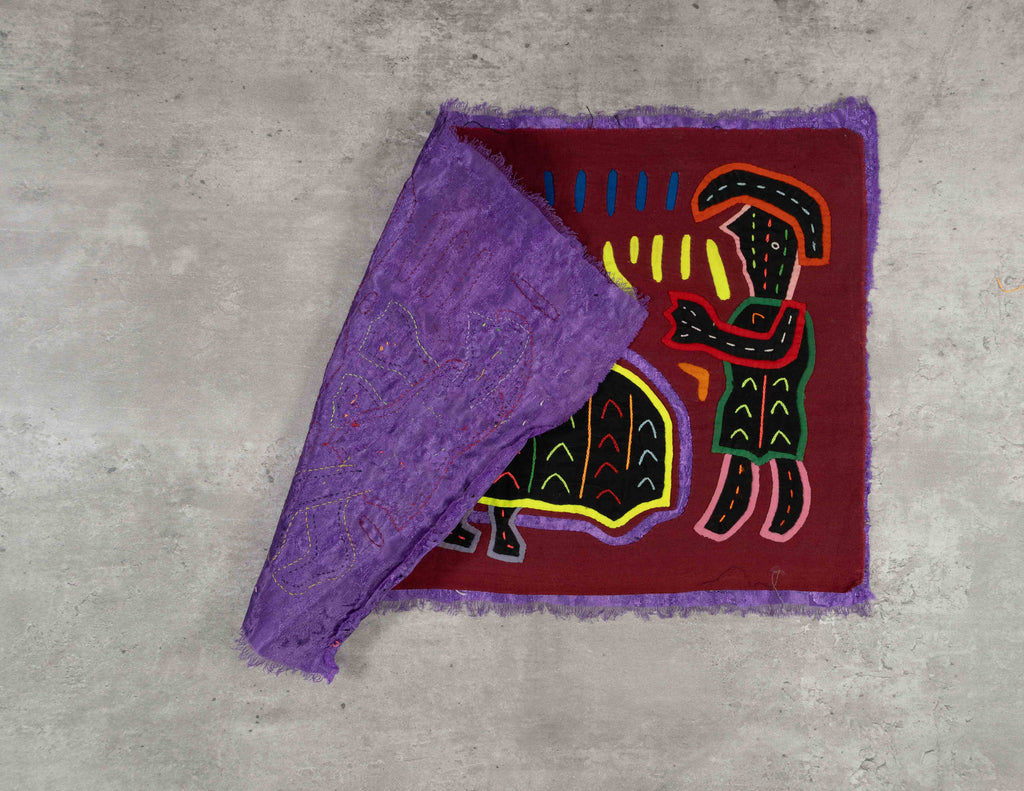 Burgundy And Purple New Orleans Jazz Funeral Mola