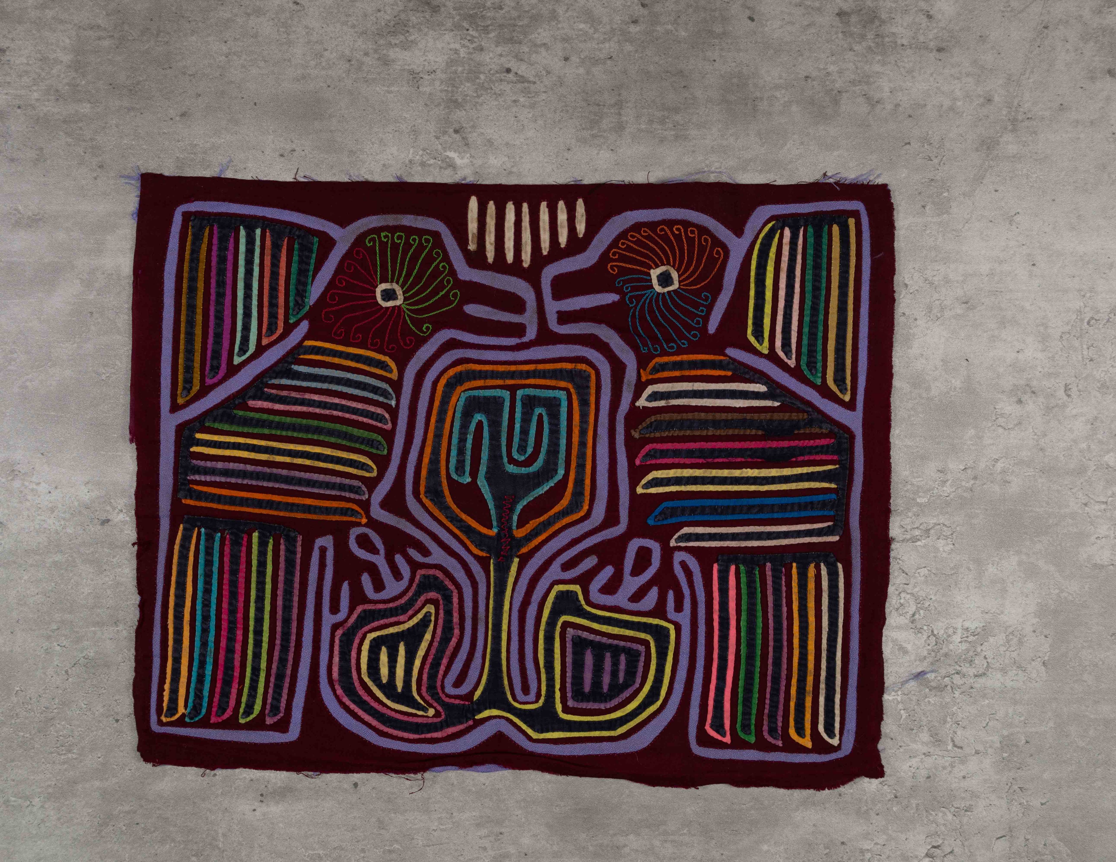 Burgundy And Purple Gossip Bird Mola