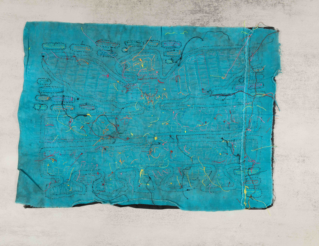 Black And Turquoise Thunderbird Mola