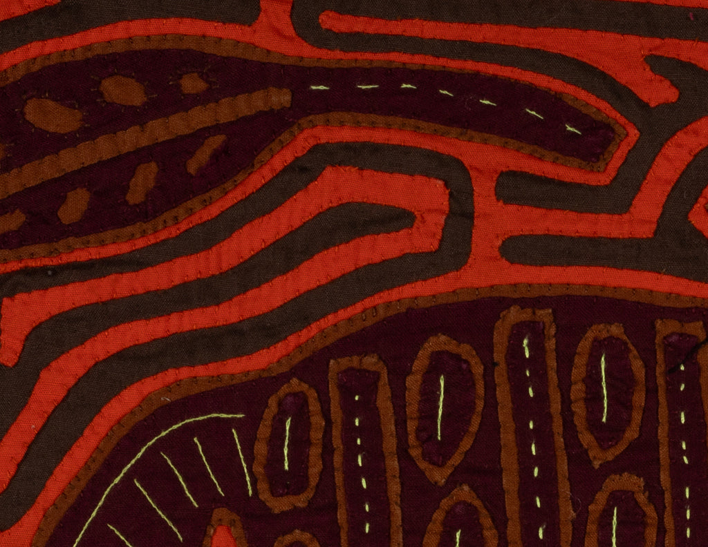 Orange And Burgundy Puppy Dog Mola