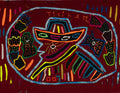 Burgundy And Blue Ticiheth Mola