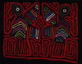 Black And Red Fledgling Bird Learn To Fly Mola