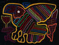 Rainbow Of Color Parrot IN Flight Mola