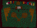Maroon And Green 2005 Macaras And Flutes Mola