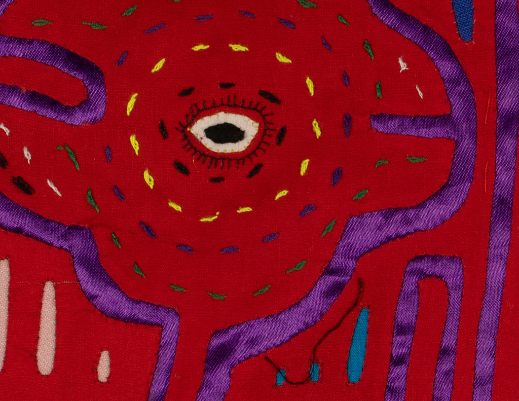 Red And Purple Talking Heads Mola