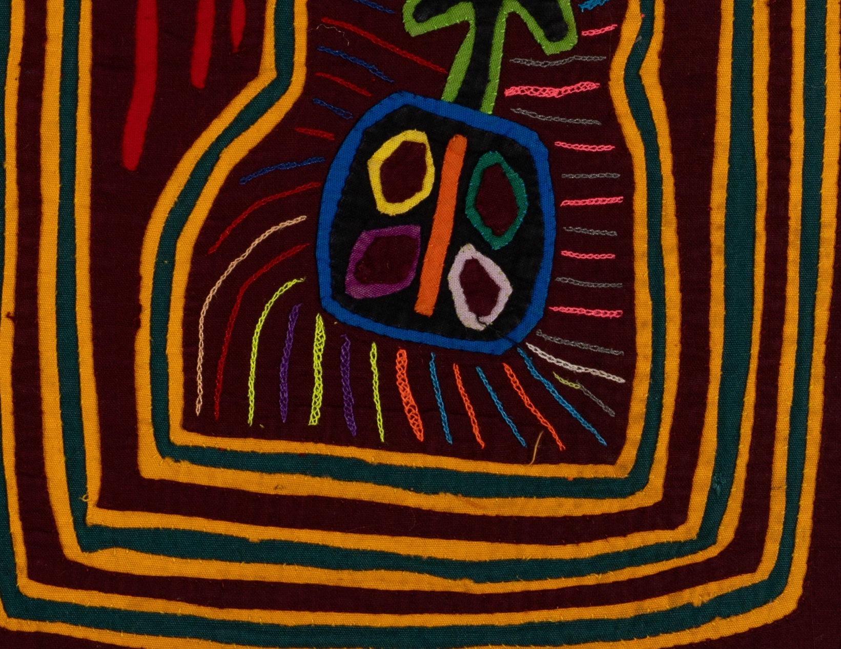 BARGAIN Burgundy Gold And Green Pear Fruit Mola