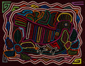 Rainbow Of Color Jungle Pheasant Bird Mola