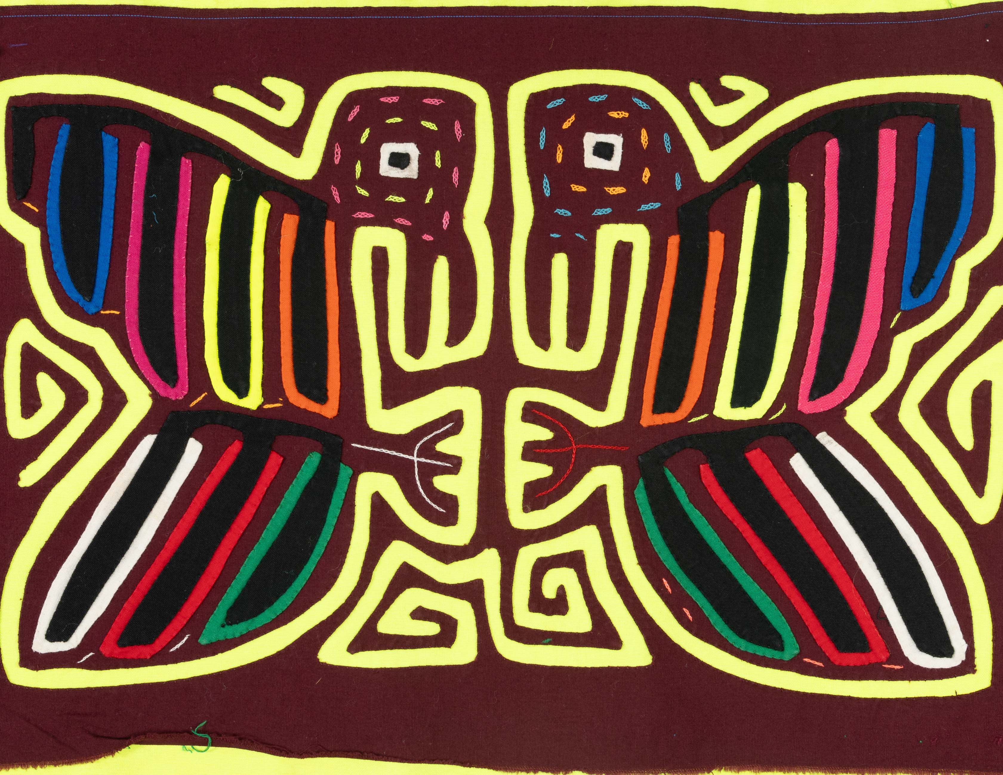 Maroon And Chartreuse Gossip Bird Mola