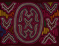 Burgundy And White Fertile Egg Mola