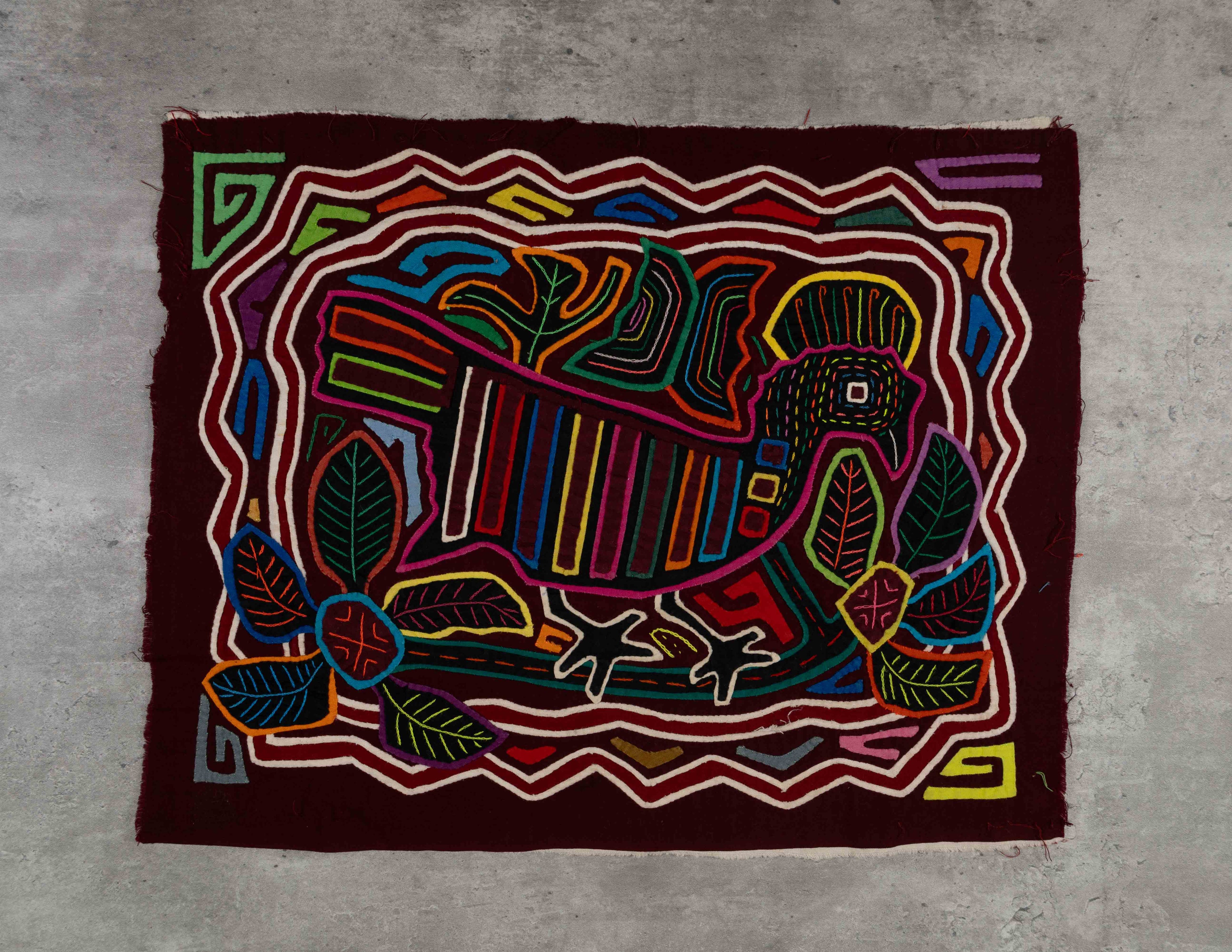 Rainbow Of Color Jungle Pheasant Bird Mola