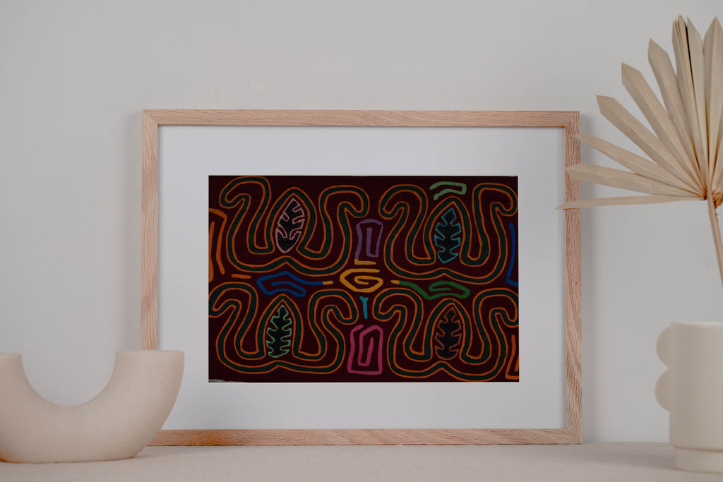 Burgundy Orange And Green M or W Mola