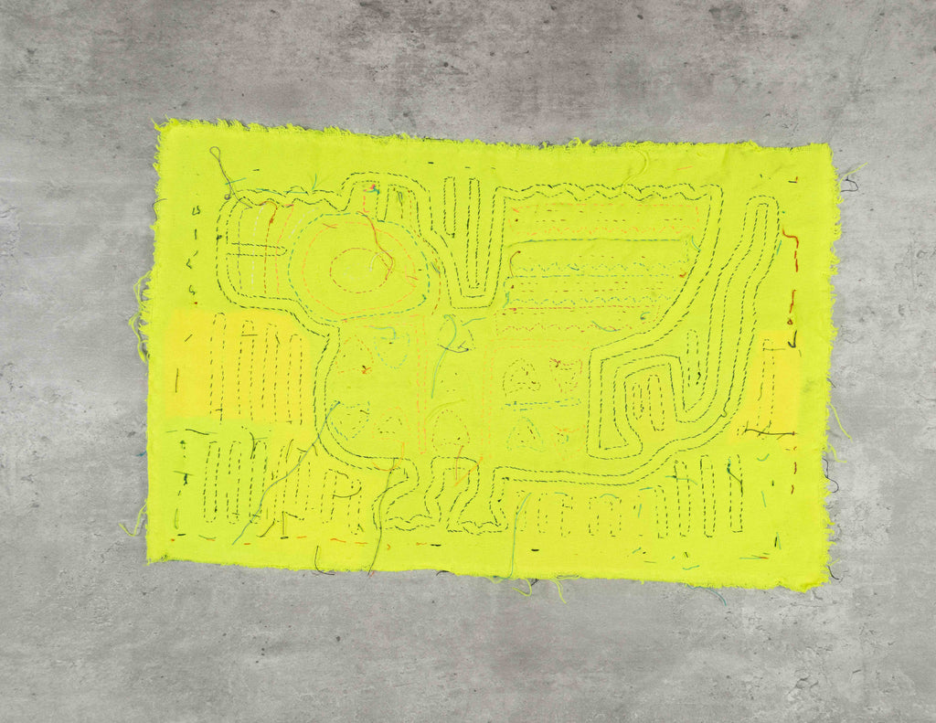 Black And Chartreuse King Tut Strut Mola