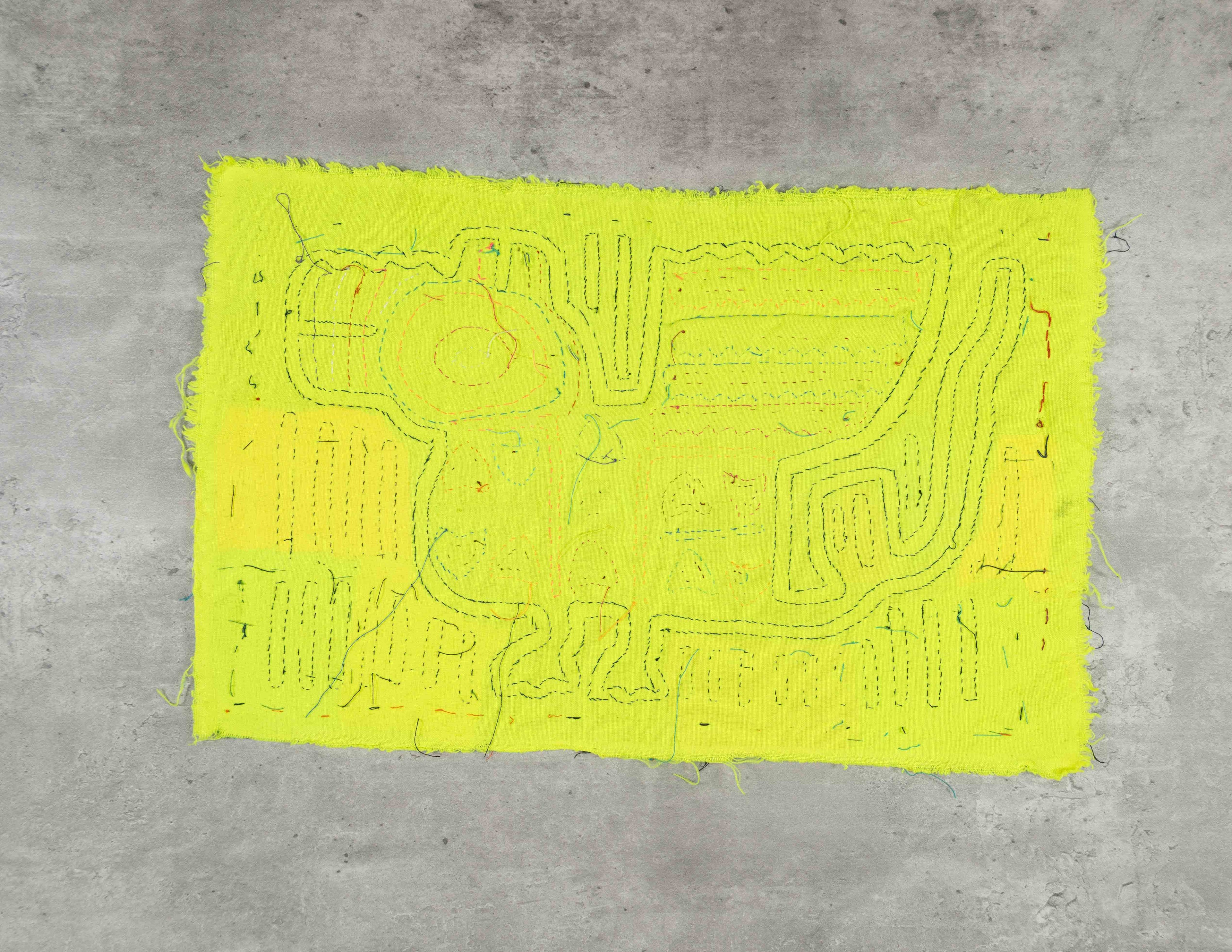 Black And Chartreuse King Tut Strut Mola