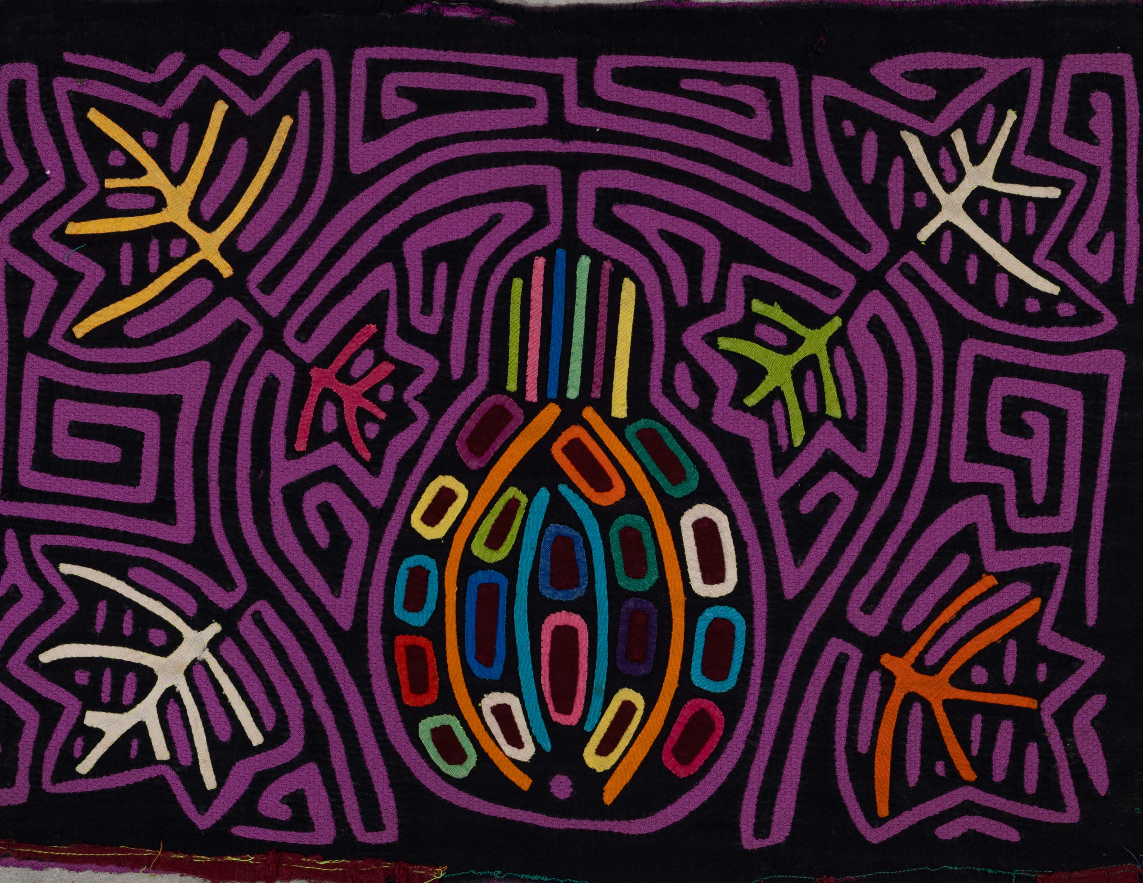 Black And Purple Figment Of Imagination Mola