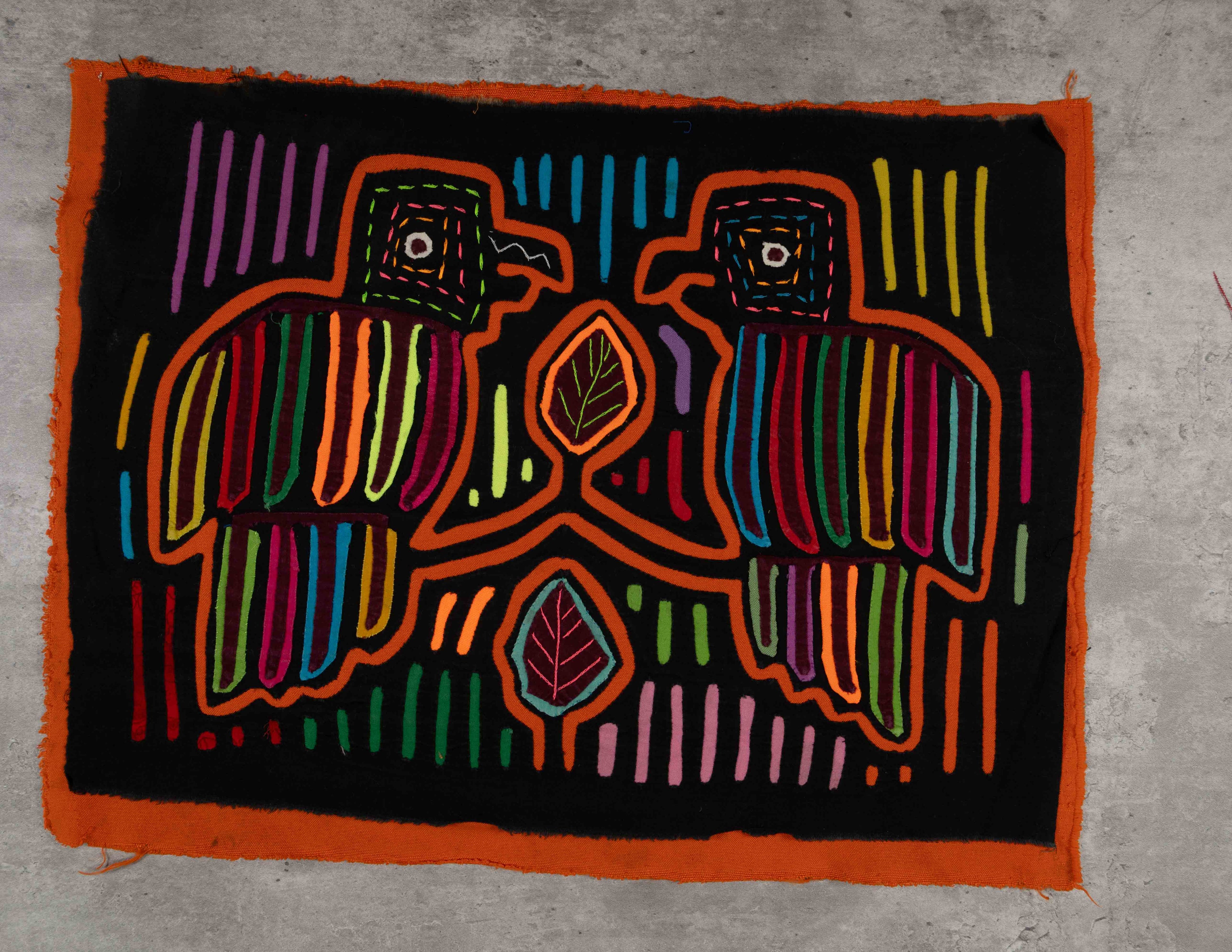 Black And Orange Weathervane Bird Mola