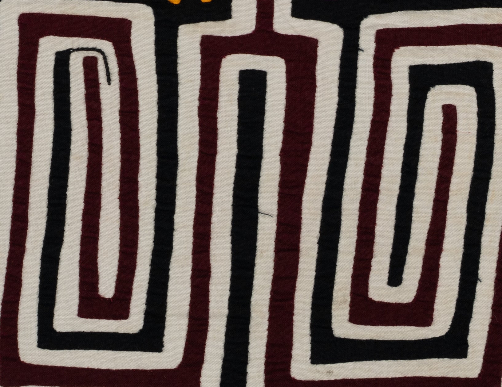 Black And Burgundy Twin Sister Mola