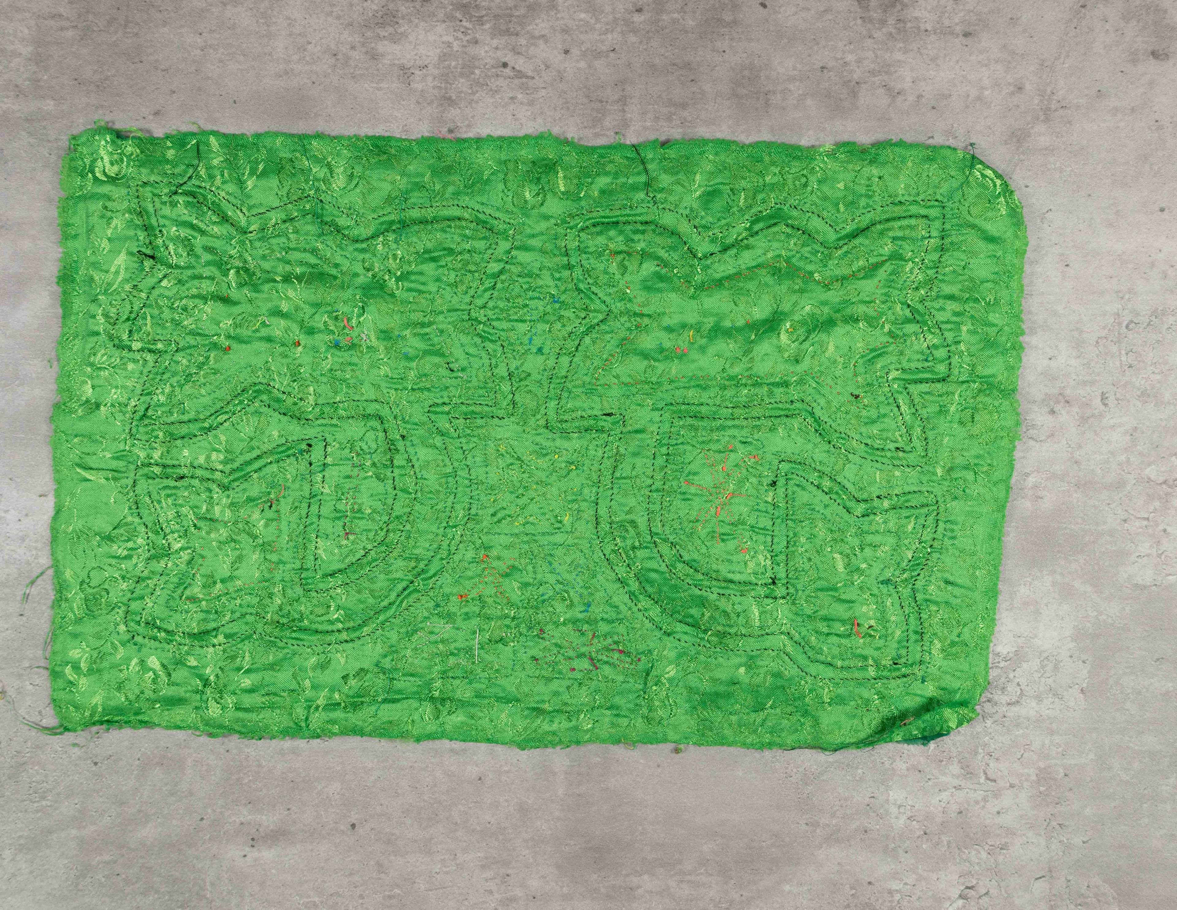 Green Kite With Eyes Mola