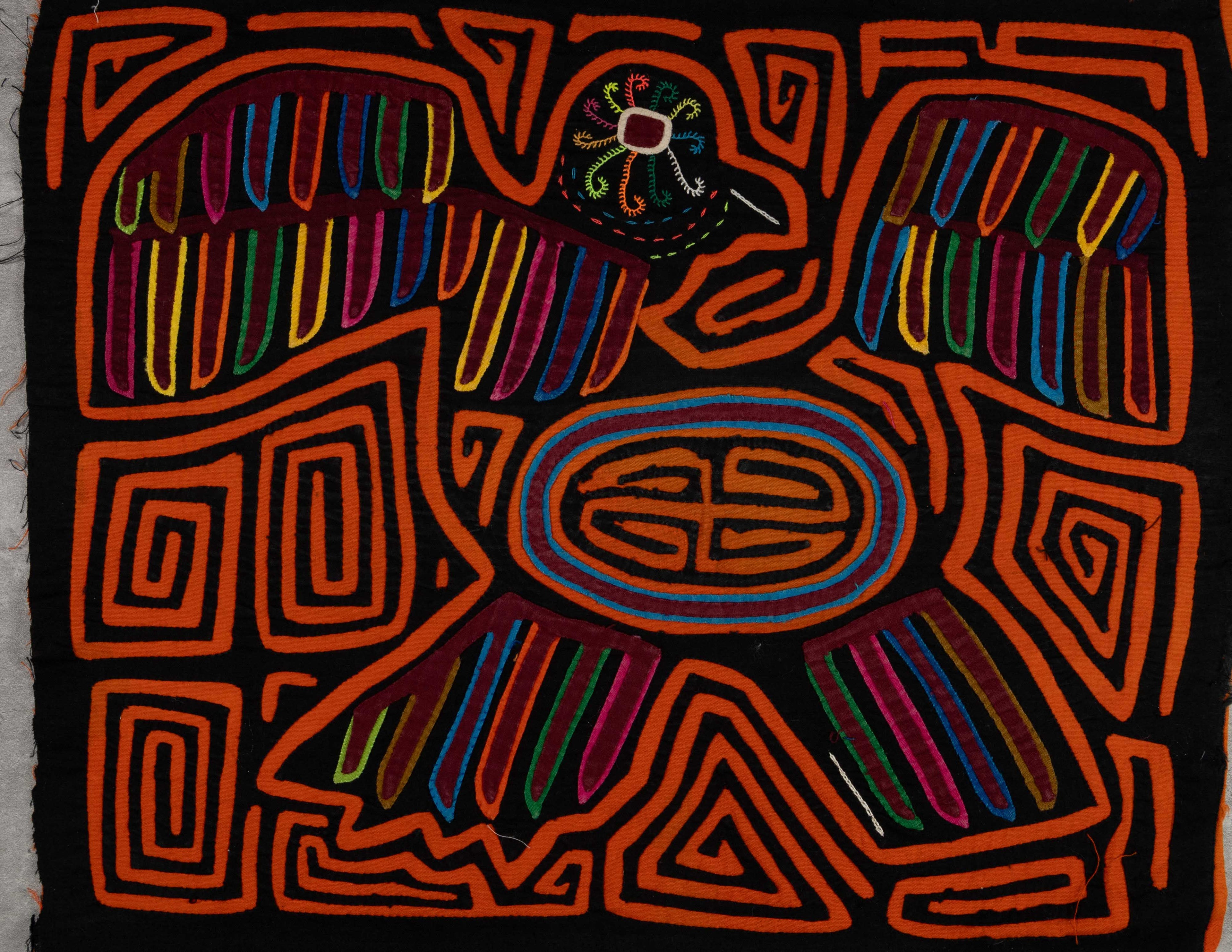 Orange And Black High Flying Peace Dove Mola