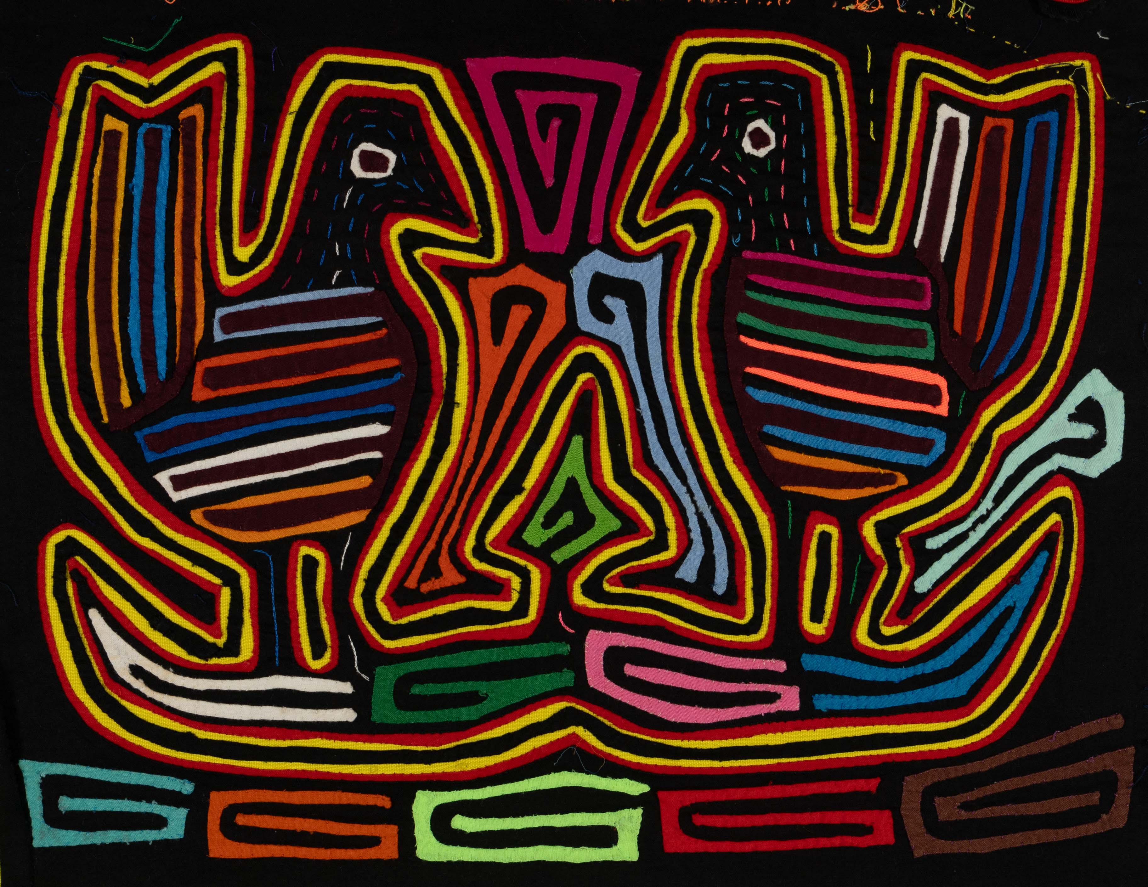 Black Red And Yellow Barnyard Critters Mola