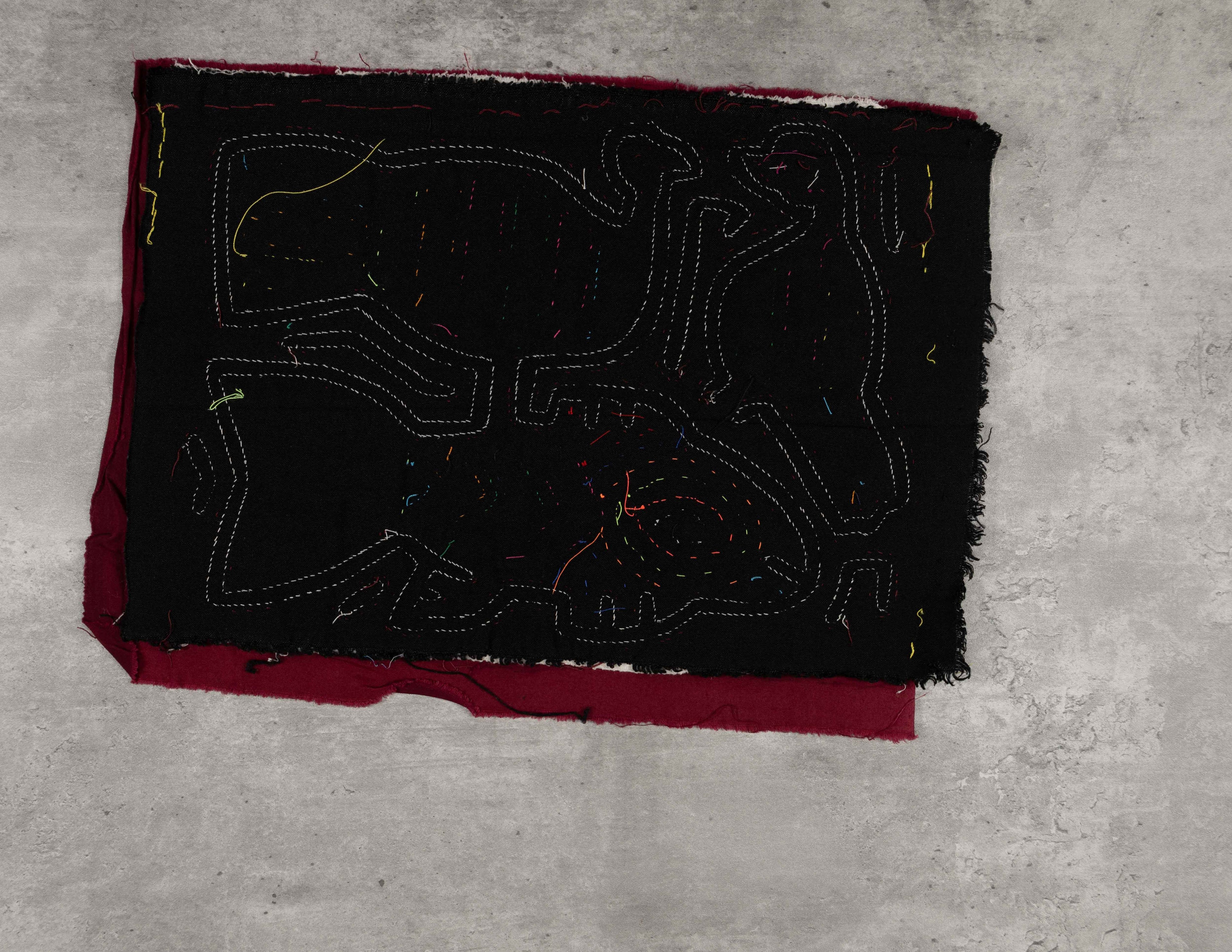 Burgundy Black And White Conflict At The Dinner Table Mola