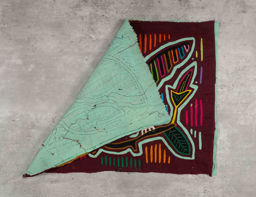 Burgundy And Aqua Thunderbird Mola