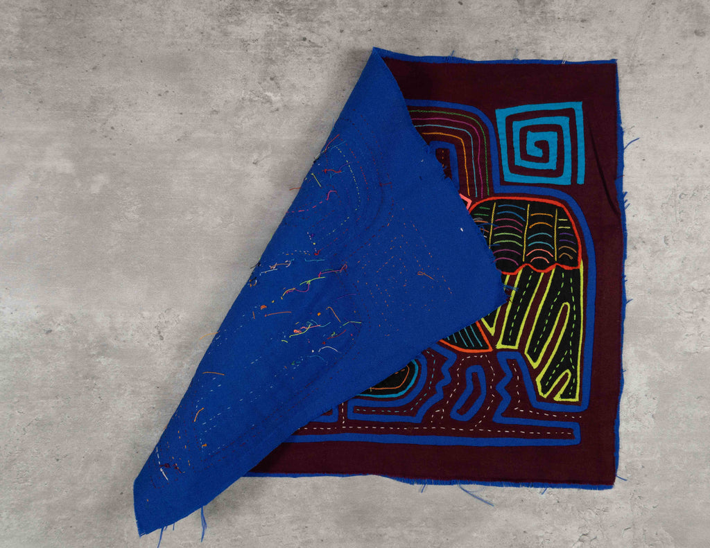 Burgundy And Blue Lovesick Lovebird Mola