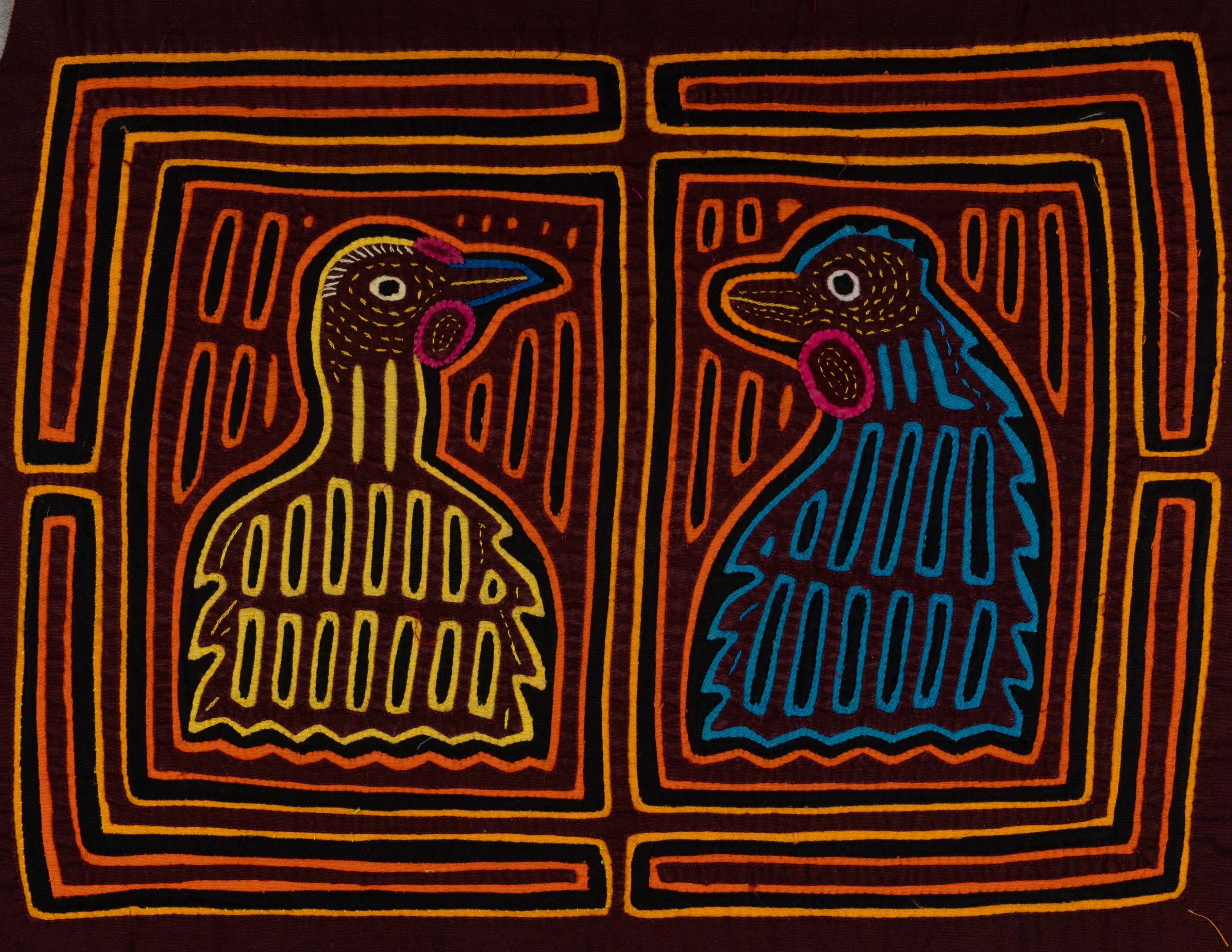 Orange Black And Gold Rare Bird Mola