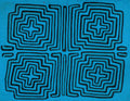 Blue And Black Classic Design Mola