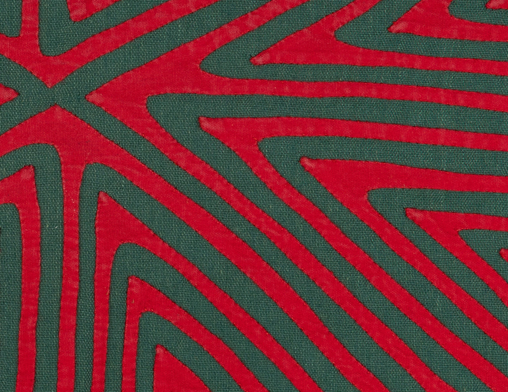 Vintage Green And Red Classic Design Mola