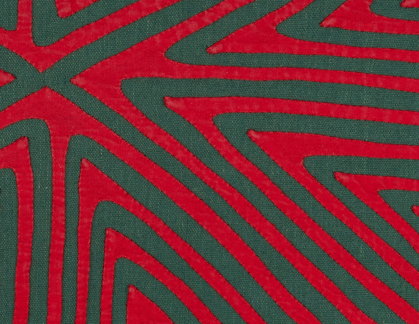 Vintage Green And Red Classic Design Mola