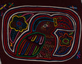 Burgundy And White Dazzling Toucan Parrot Bird Mola