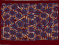 Fancy Background Material Puppy Dog Mola
