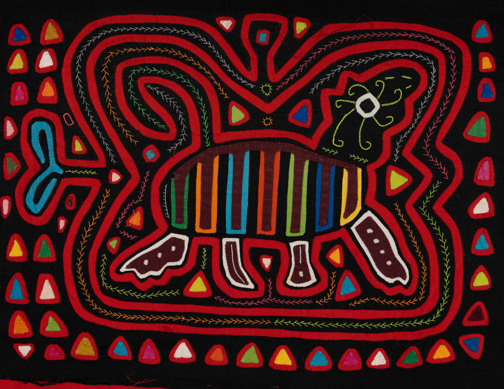 Black And Red Magnificent Nose In the Air Dog Mola