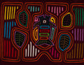 Maroon Orange And Purple Weird Critter Mola
