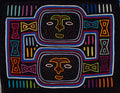 Black Blue And White Moon Man With Bowties Mola