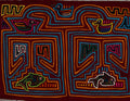 Machine Stitched Duck And Fish Mola