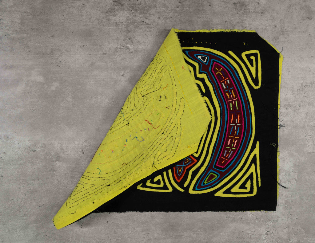 Black And Yellow Moon And Stars Mola