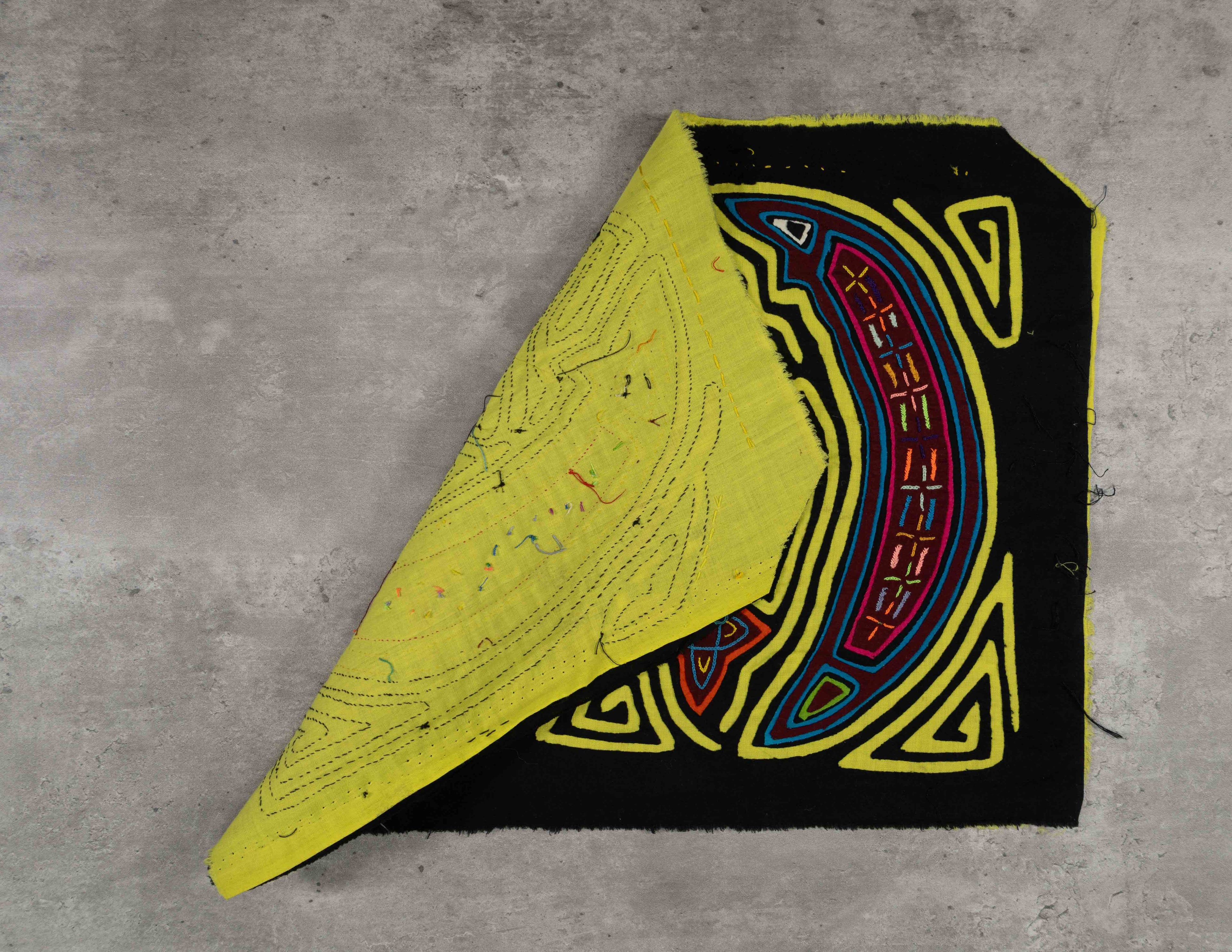 Black And Yellow Moon And Stars Mola