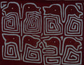 Burgundy And Blue Songbird Mola