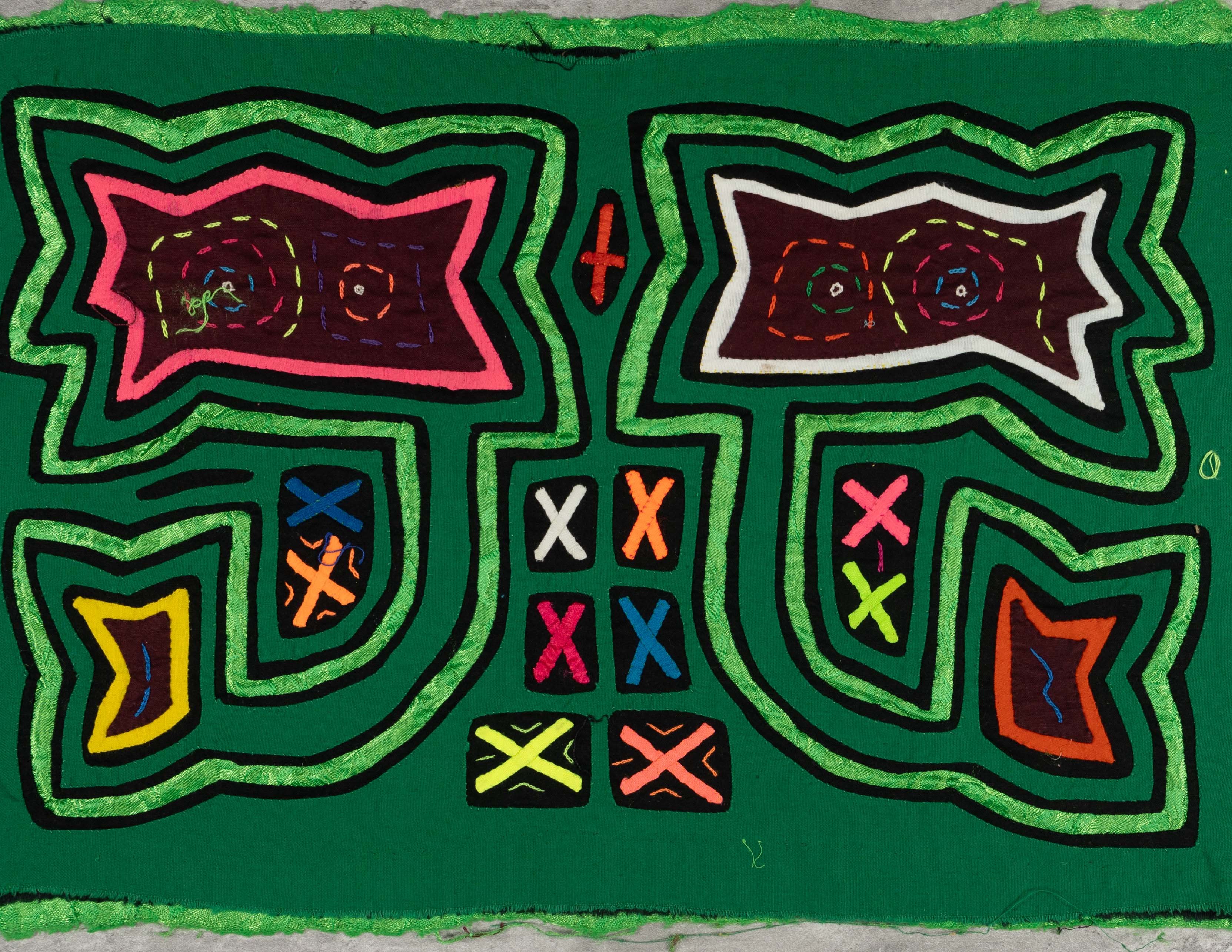 Green And Pink Kite With Eyes Mola